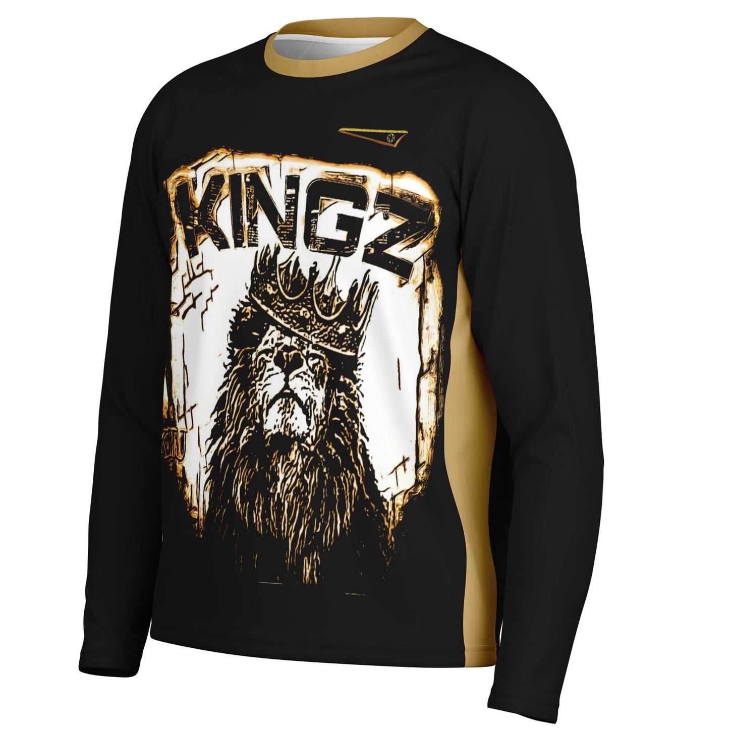 KINGZ 01-01 Men's Designer Long Sleeve Performance T-shirt