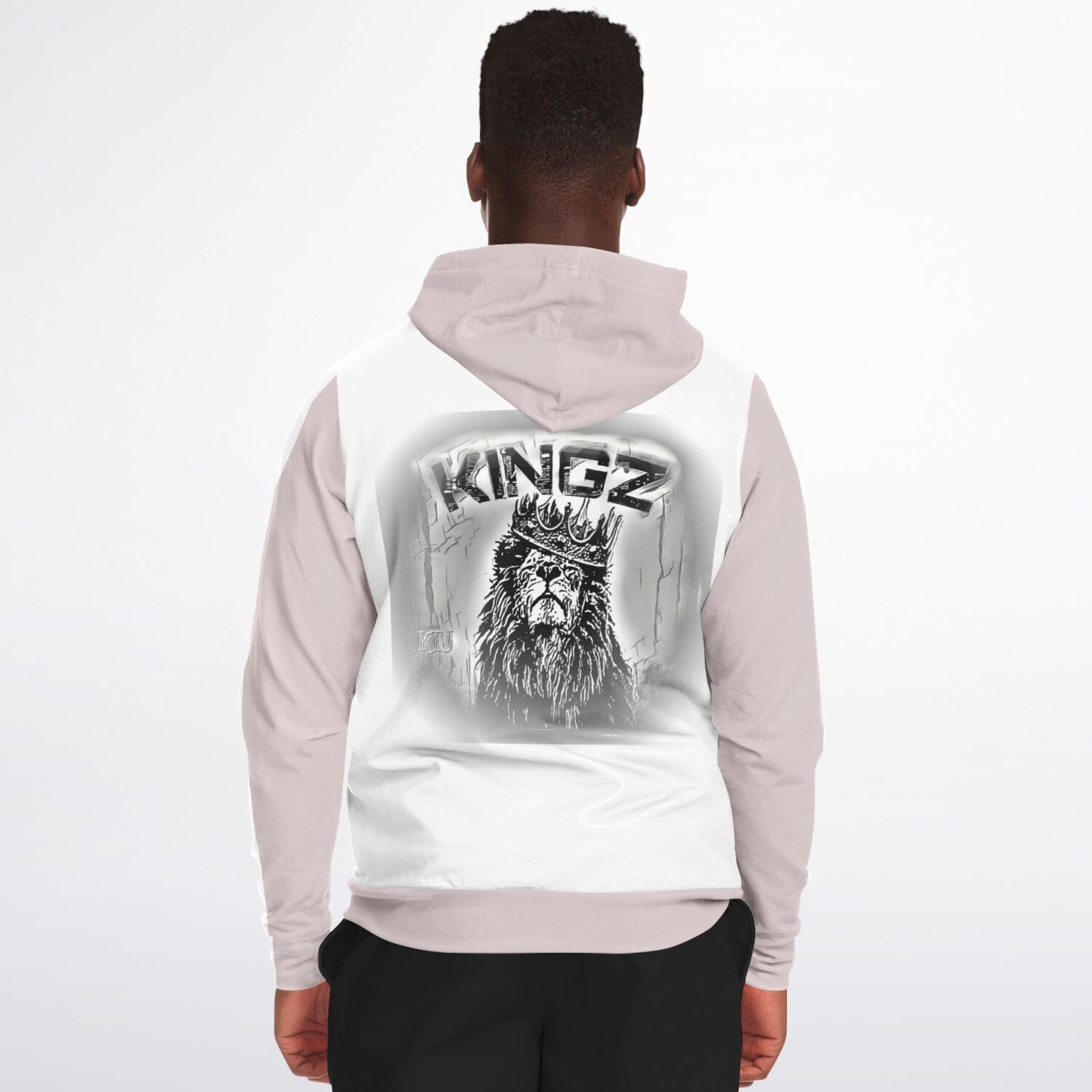 KINGZ 01-02 Men's Designer Athletic Full Zip Hoodie