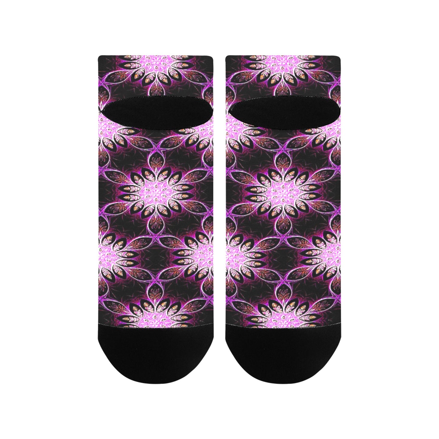 Geometrical Design Apparel 01-01 Ladies Designer Ankle Socks