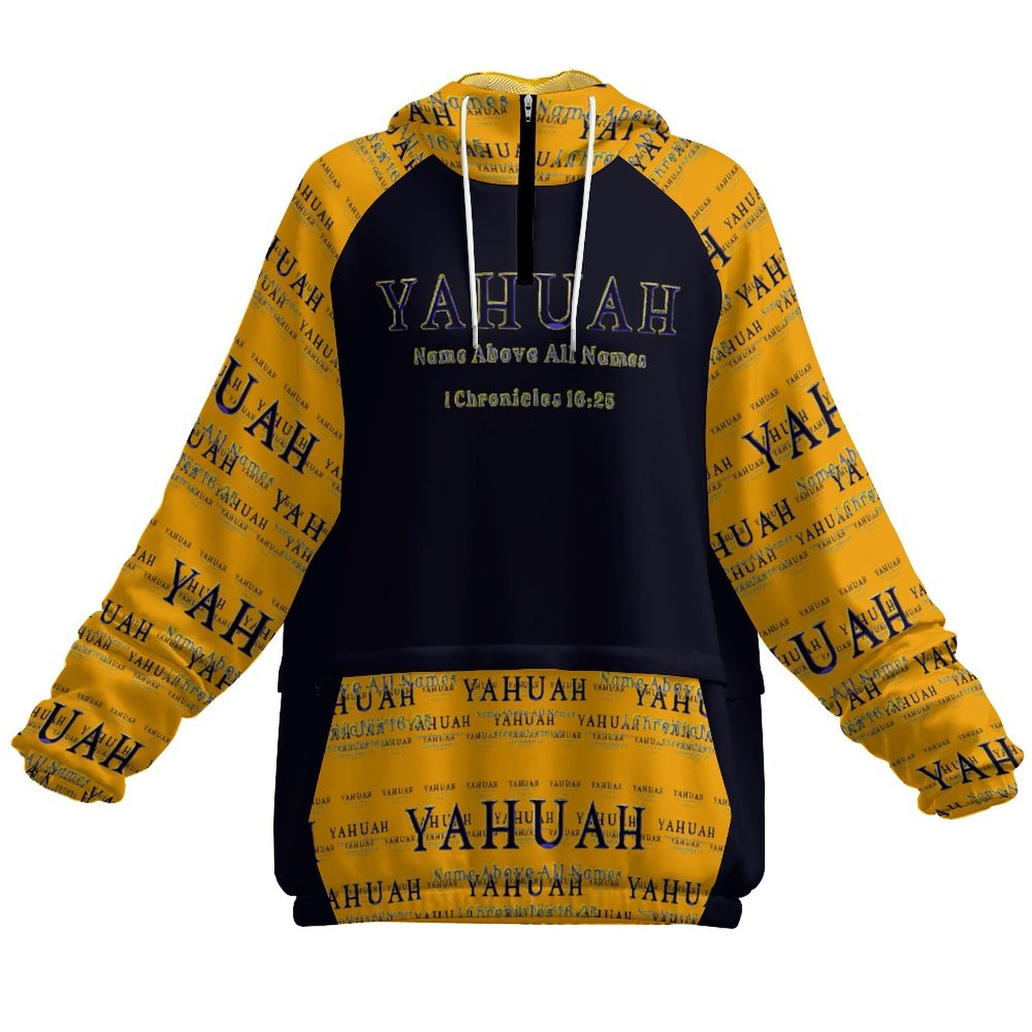 Yahuah-Name Above All Names 02-01 Ladies Designer Double Layered Hoodie