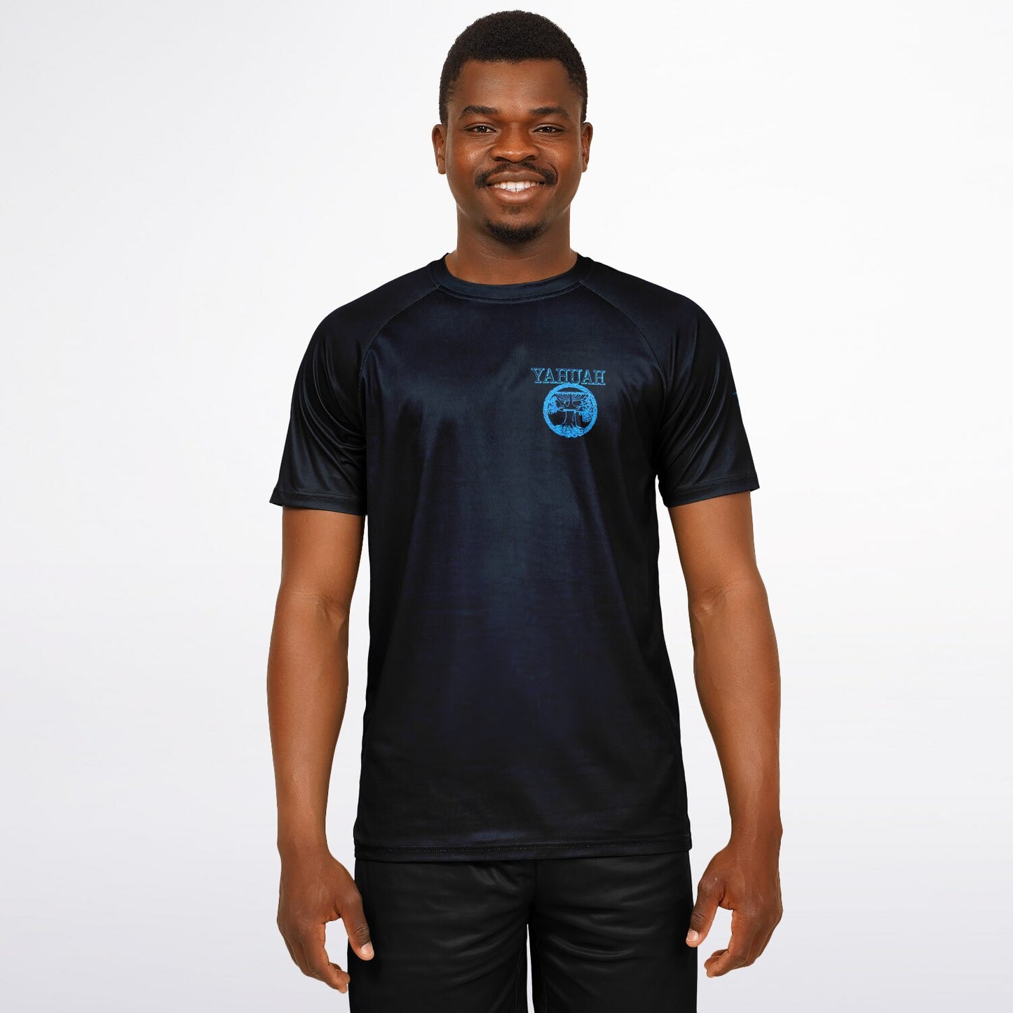 Yahuah-Tree of Life 02-02 Men's Designer Raglan T-shirt