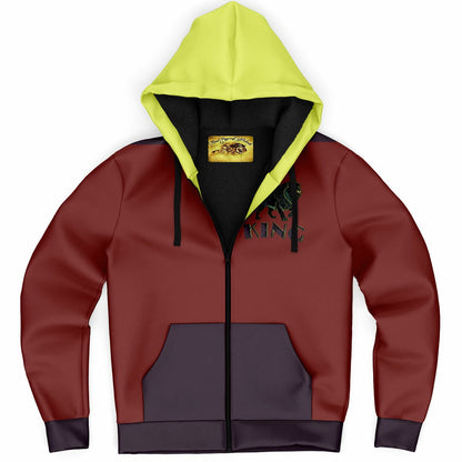KING 01-02 Men's Designer Microfleece Zip Hoodie
