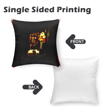 Prince of Peace 01-01 Polyester Peach Skin Pillowcases, 1.6 ft. x 1.6 ft