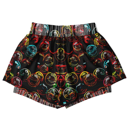 Outspoken Designs 01-01 "Lighten Up" Women's Running Shorts