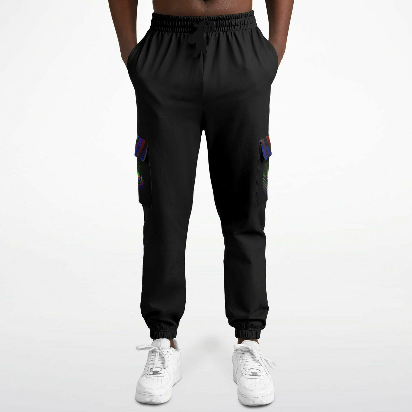 I AM HEBREW 01-01 Designer Athletic Cargo Unisex Sweatpants