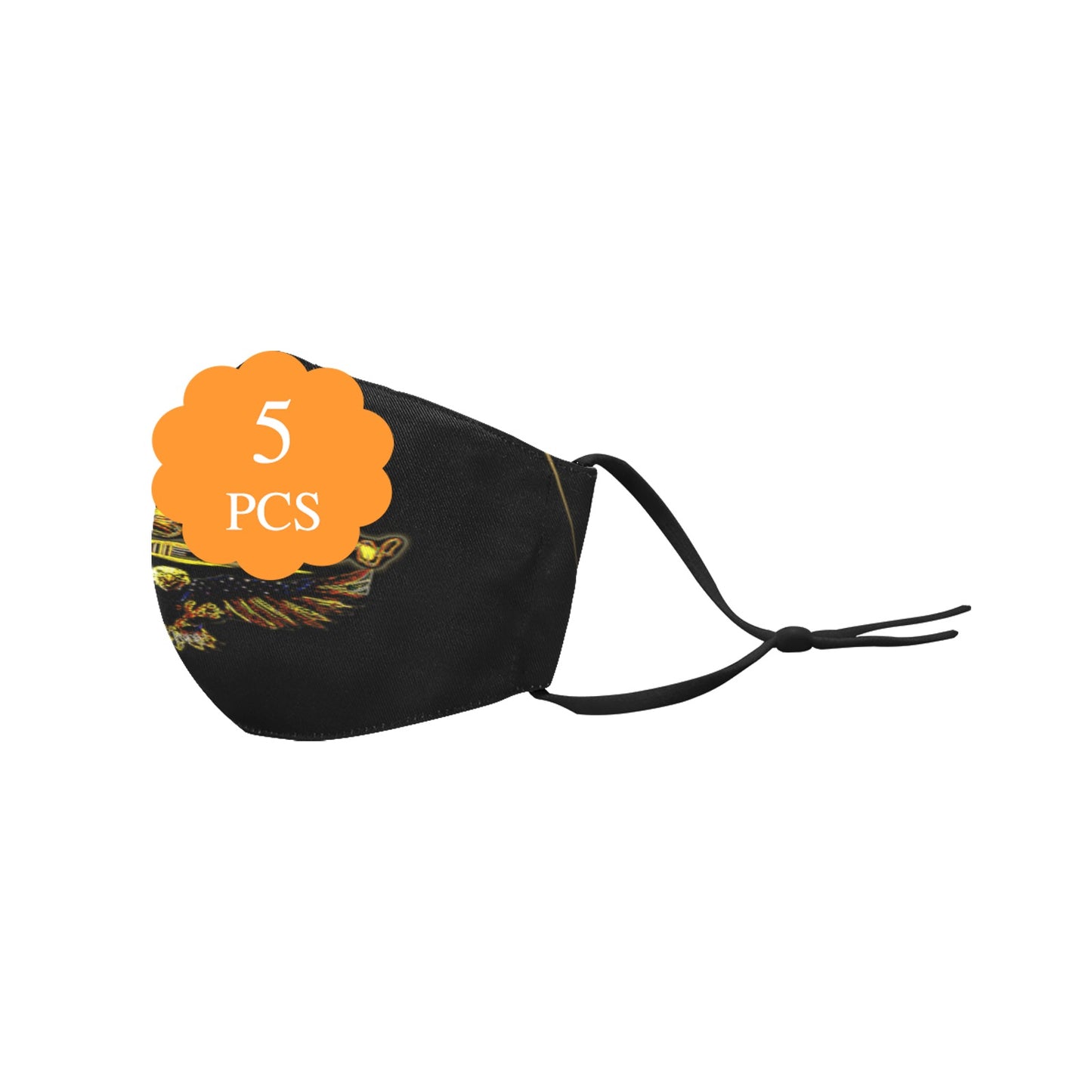 I AM HEBREW 02 Designer Adjustable Face Mask (5 face masks + 10 filters; 3 sizes)