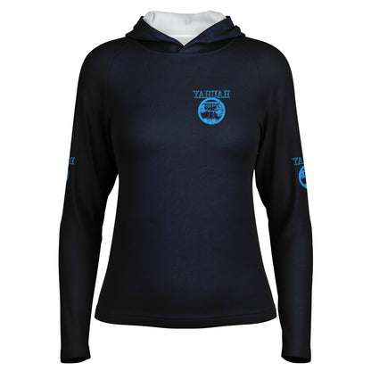 Yahuah: Tree of Life (02-03) - The Living Ruach | Women's Lightweight Raglan Hoodie