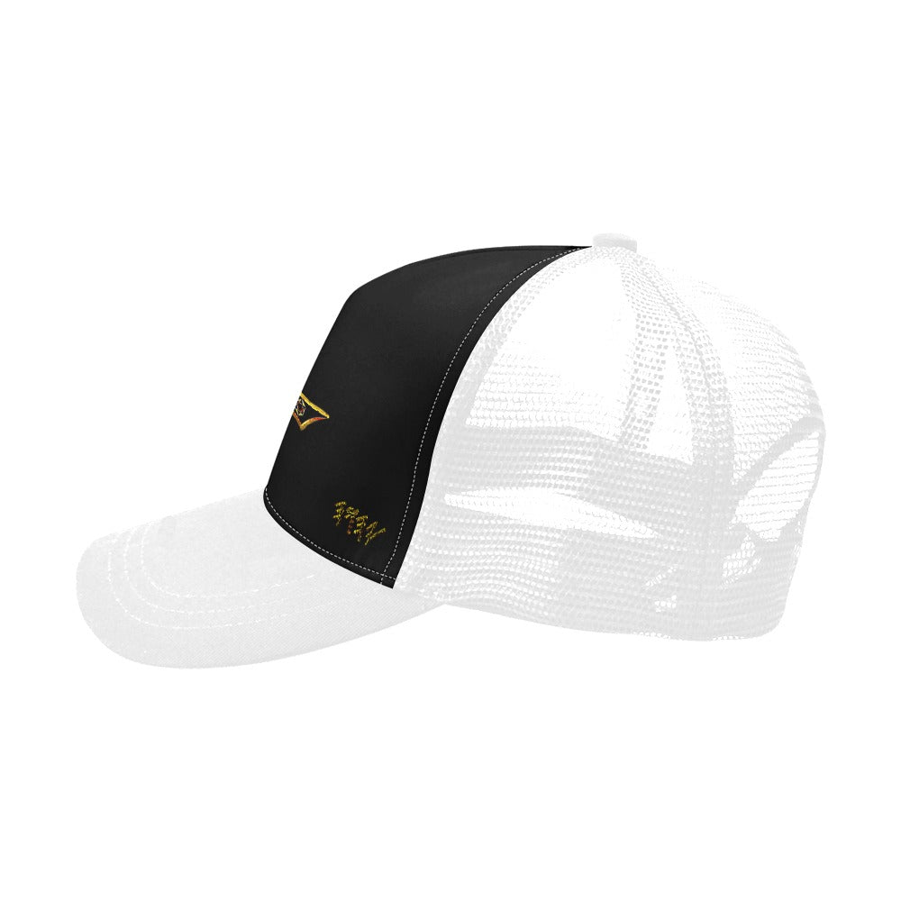 BREWZ 01-01 Designer Trucker Cap with White Mesh (5 colors)