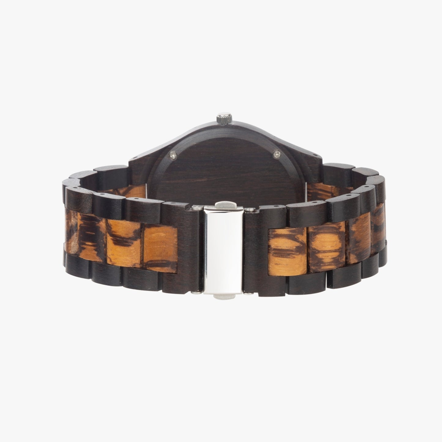 Yahuah-Tree of Life 03-01 Designer Indian Ebony Wooden 45mm Quartz Unisex Watch