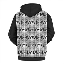 Cargar imagen en el visor de la galería, Most High God - Yahuah 01-01 Black Men&#39;s Designer Pullover Hoodie