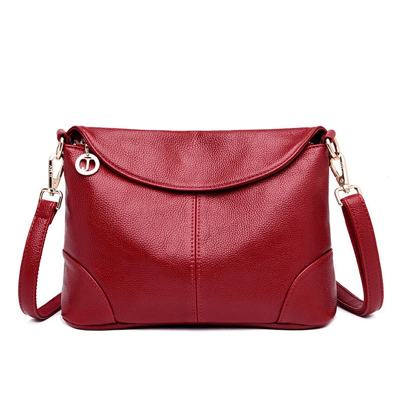 Crossbody Soft Leather Small Square Bag