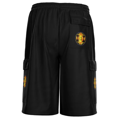 Hebrew World 01-02 Royal Radiance Heavyweight Cargo Shorts