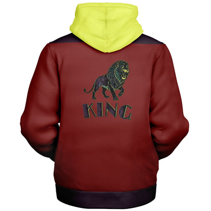 KING 01-02 Men's Designer Microfleece Zip Hoodie