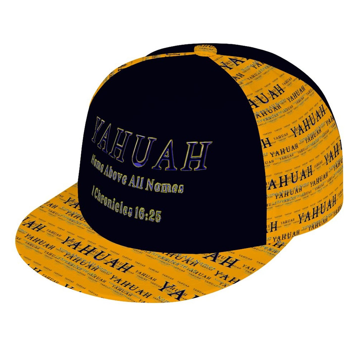 Yahuah-Name Above All Names 02-01 Designer Snapback Cap