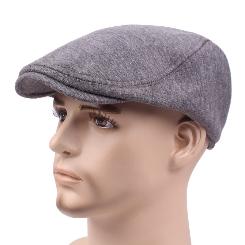 Woolen Duvet Retro Newsboy Cap (12 colors)