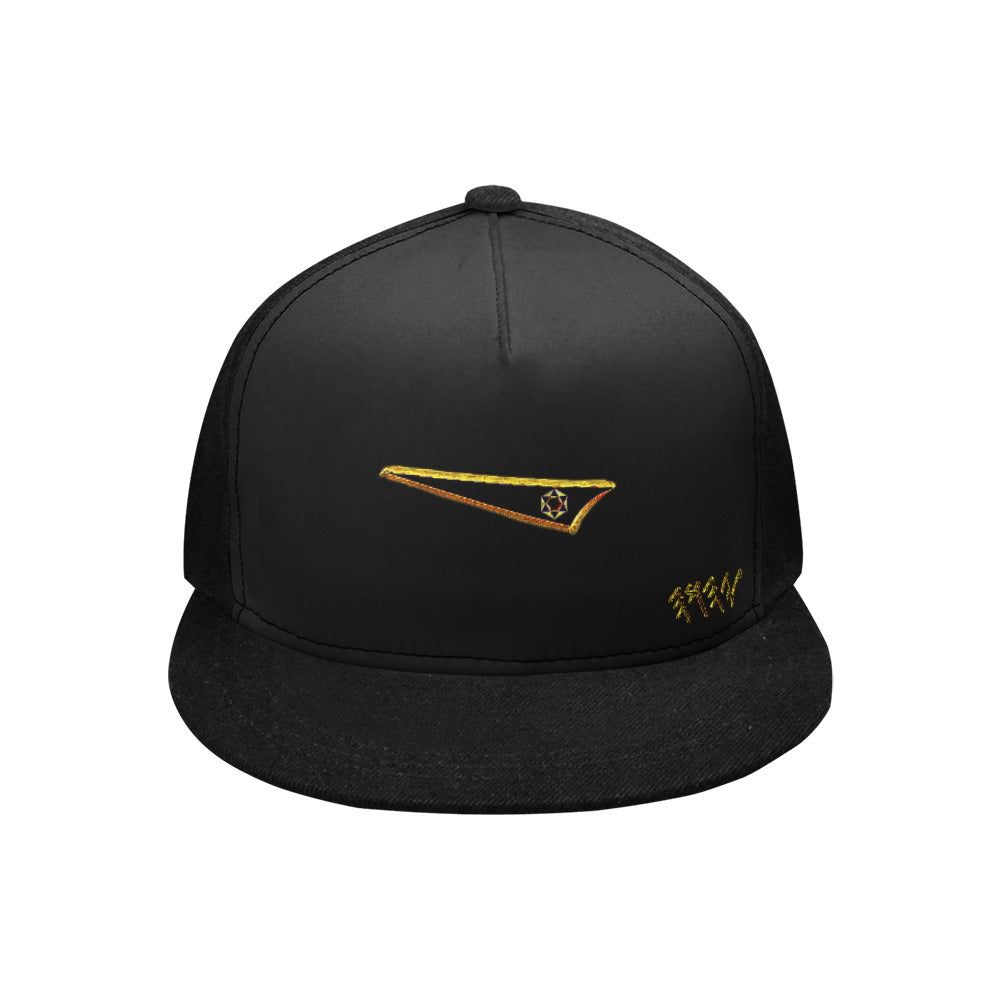 BREWZ 01-01 Designer Flat Brim Baseball Cap (5 colors)