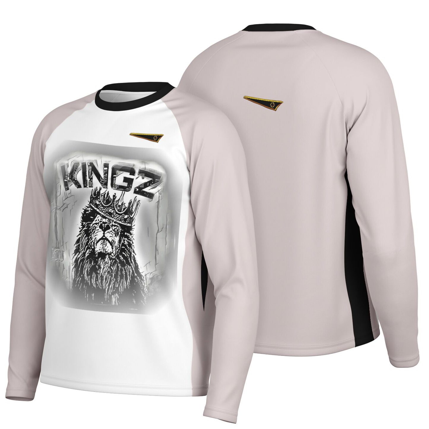 KINGZ 01-02 Men's Designer Long Sleeve Performance T-shirt