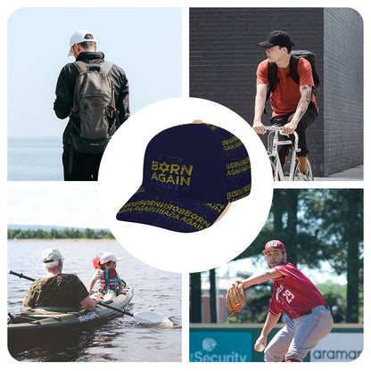Born Again Hebrew 01-01 Designer Baseball Cap (4 styles)