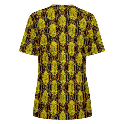 Hebrew World 02-01 Ladies Designer Cotton T-shirt (5 colors)