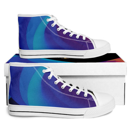 Yahuah: Tree of Life (01-02) - Royal Raiment | Urban Peak High Top Canvas Sneakers