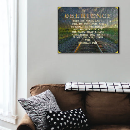 Commandment Keepers 03-02 Canvas Print, 18x24 inches