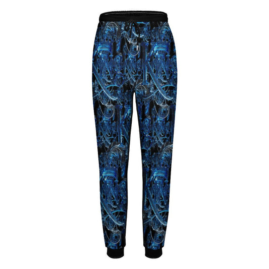 KING 02-01 Black Men's Designer Joggers