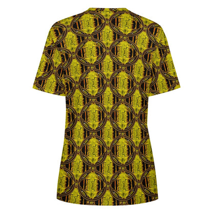 Hebrew World 02-01 Ladies Designer Cotton T-shirt (5 colors)