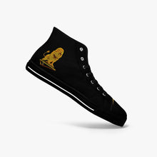 Load image into Gallery viewer, Like Father, Like Son 02-01 High Top Unisex Canvas Shoes (Black/White)