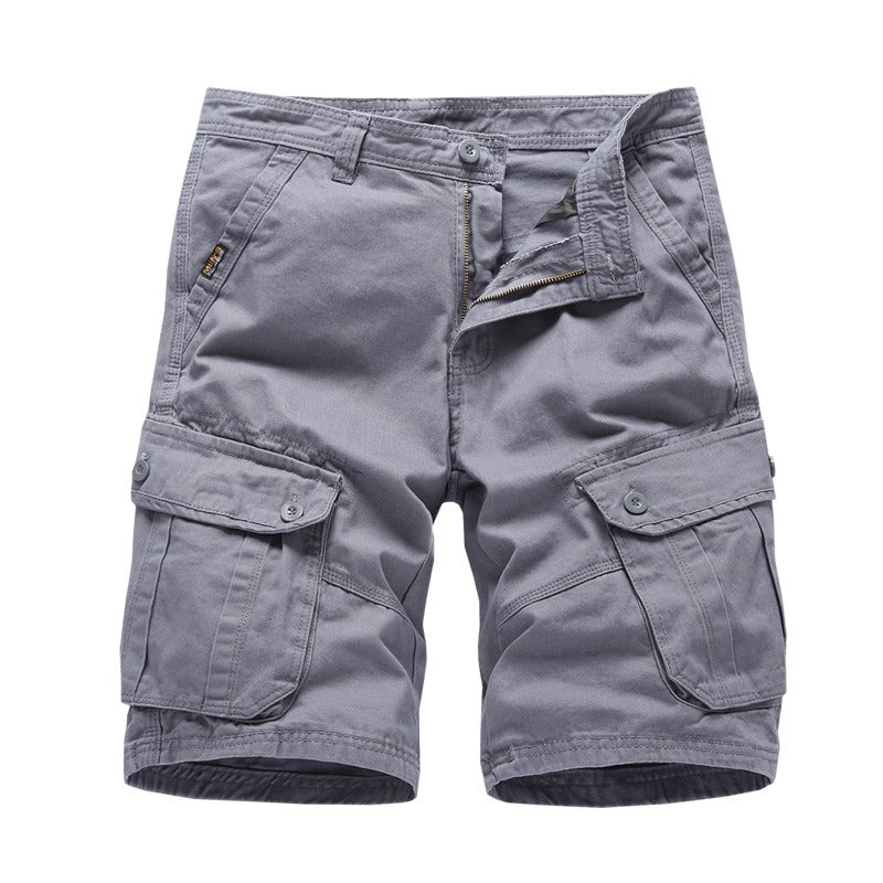 Straight Leg Male Cargo Denim Shorts (5 colors)