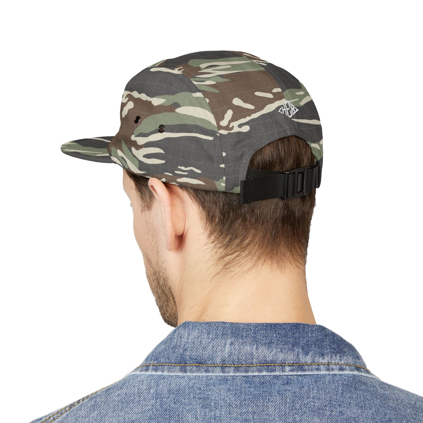 Hebrews 01-02 Designer Yupoong Embroidered 5 Panel Cap (6 colors)