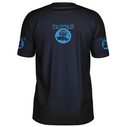 Yahuah: Tree of Life (02-03) - The Living Ruach | Men's Raglan Tee