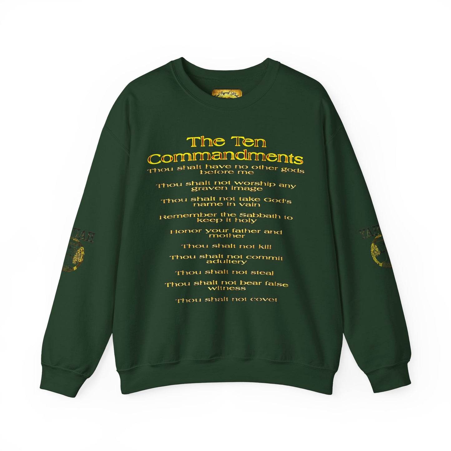 The Ten Commandments 01 Designer Gildan Unisex Heavy Blend Sweatshirt (6 colors)