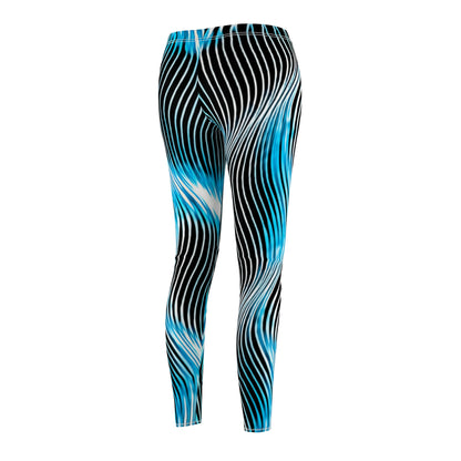 Orot (The Lights) Series: MAYIM CHAYIM | Living Waters (Blue) Mid Rise Leggings