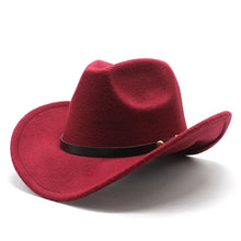 Load image into Gallery viewer, Solid Denim Cowboy Hat (8 colors)