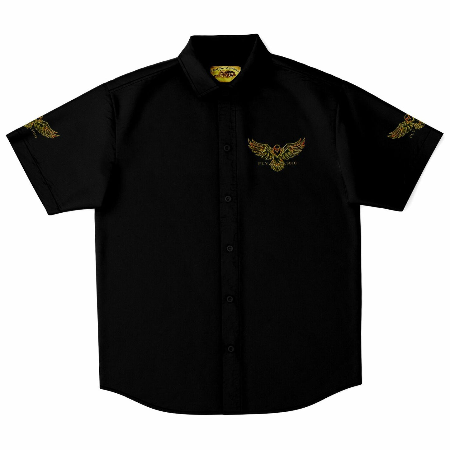 Outspoken Designs 03-04 "Fly Solo" Men's Designer Spread Collar Shirt