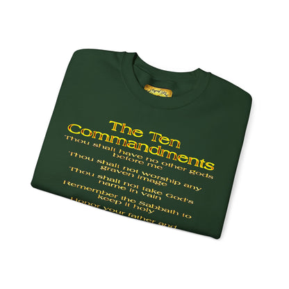 Ten Commandments 01 Designer Gildan Unisex Heavy Blend Sweatshirt (6 colors)