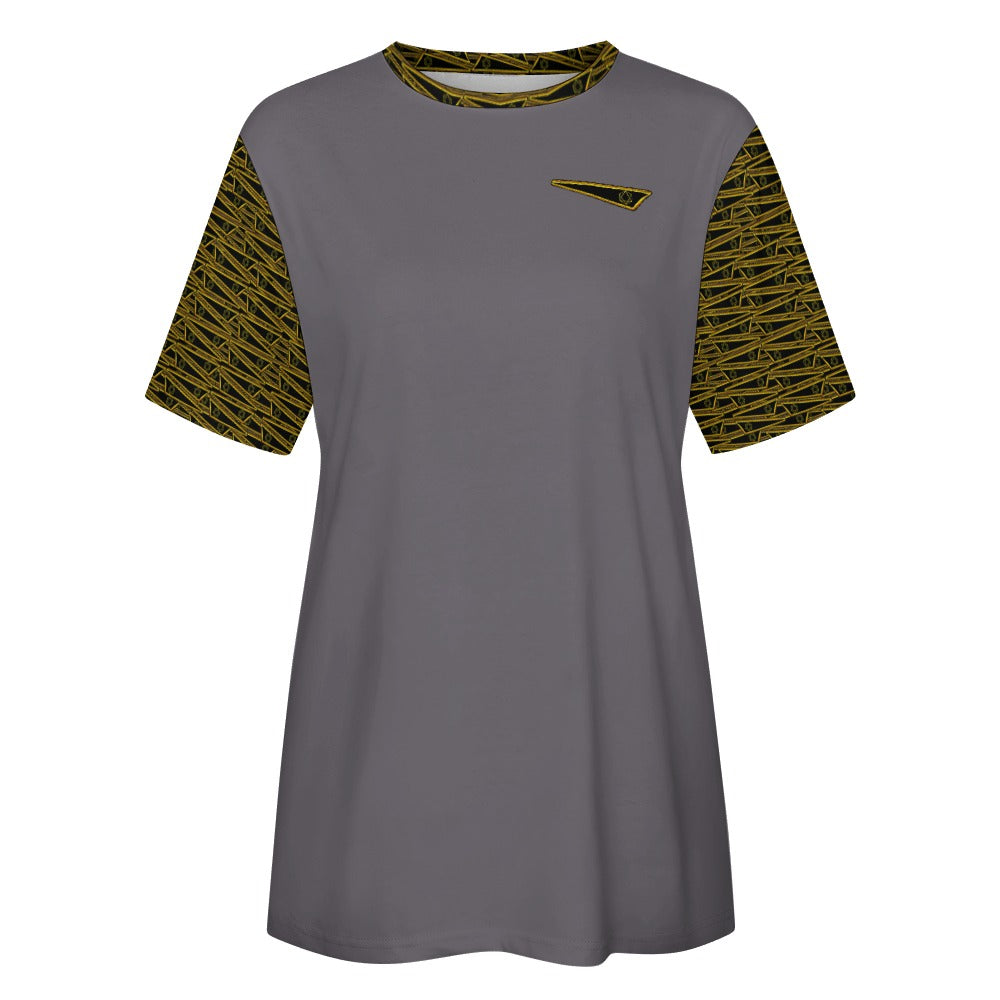 Flag of David, The Ladies Designer Cotton T-shirt (7 colors)