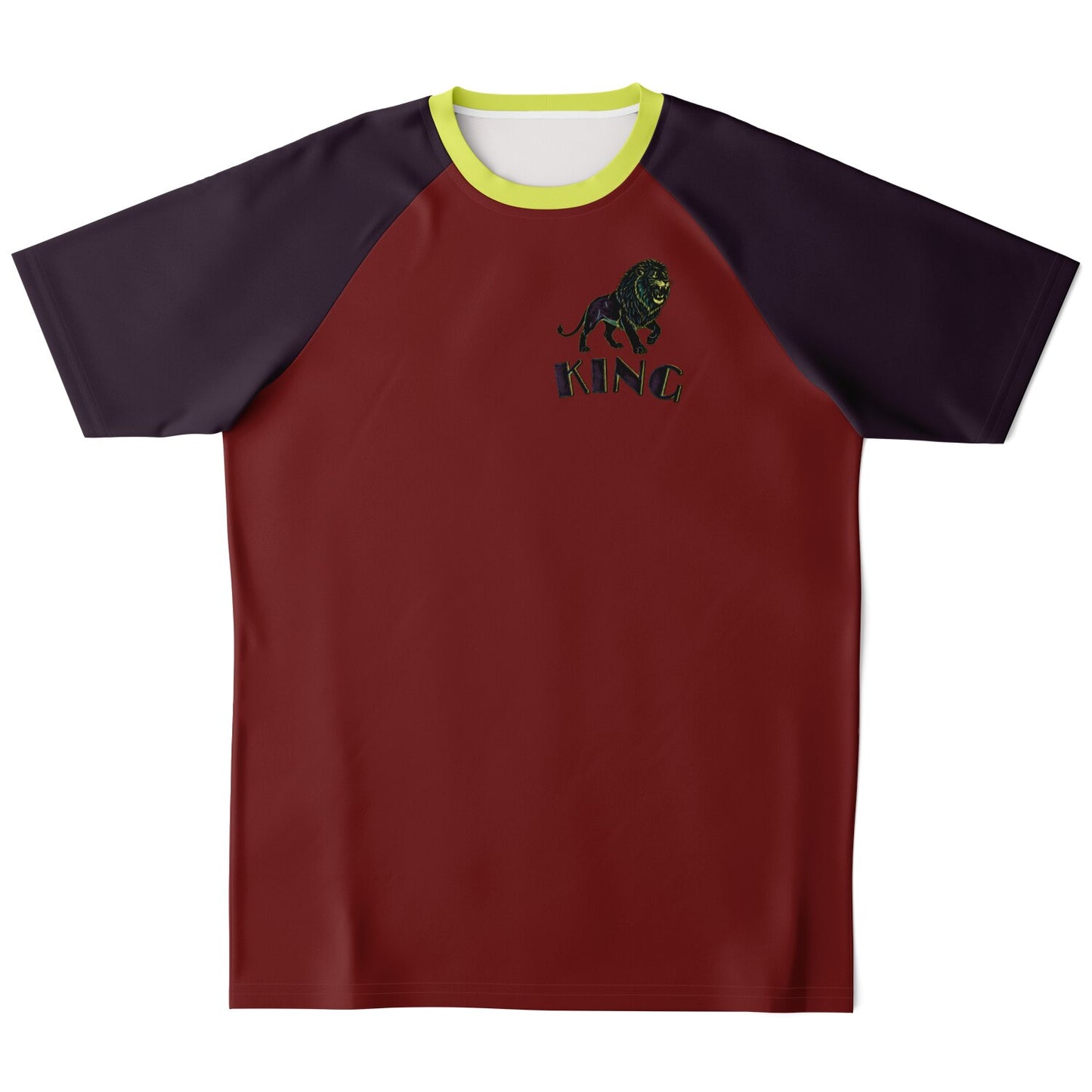 KING 01-02 Men's Designer Raglan T-shirt