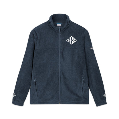 Hebrews 01-03 Designer Columbia Embroidered Unisex Fleece Track Jacket (3 colors)