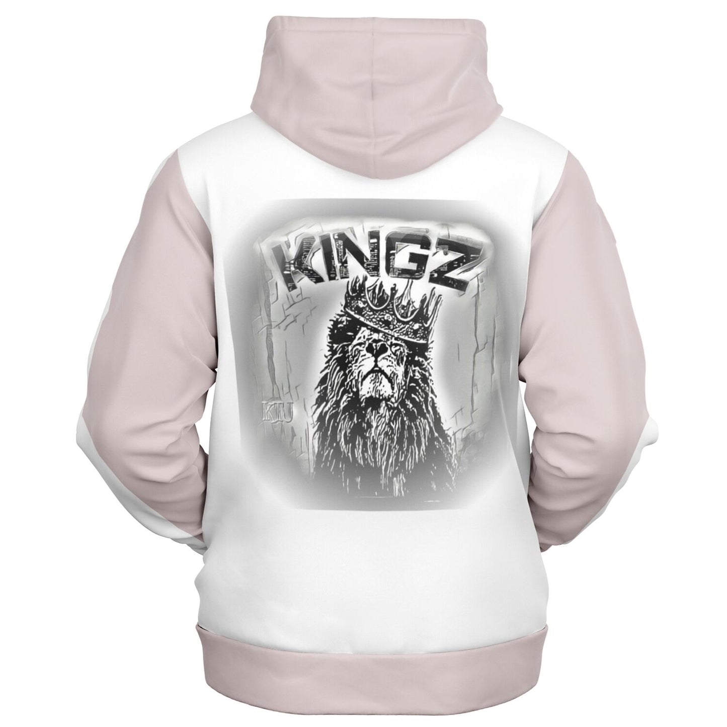 KINGZ 01-02 Men's Designer Athletic Full Zip Hoodie