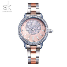 Load image into Gallery viewer, Quartz Crystal Stainless Steel Female Watch (2 colors)