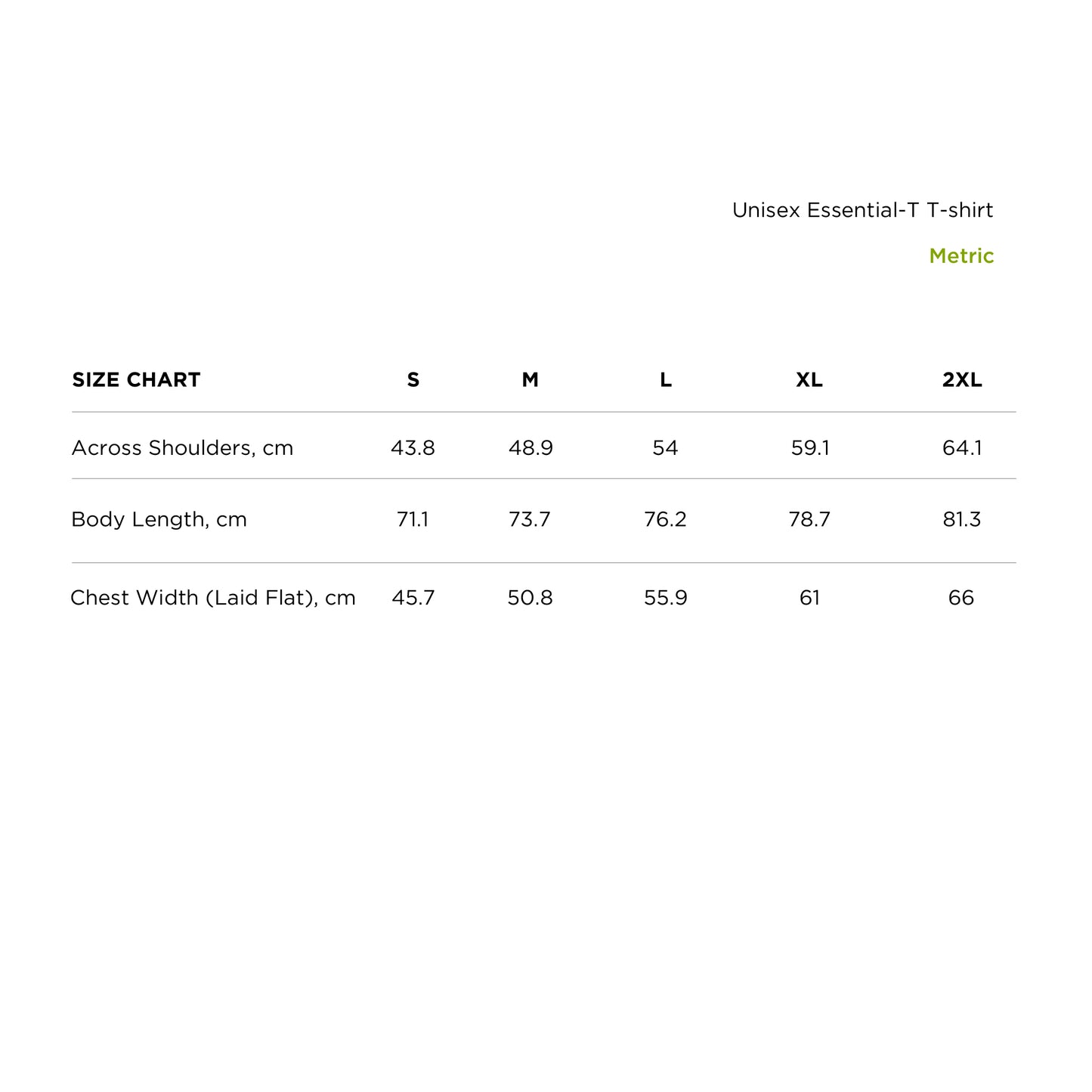 size_chart_metric