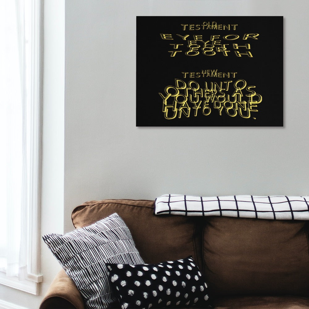 Commandment Keepers 02-02 Canvas Print, 18x24 inches, 2 colors
