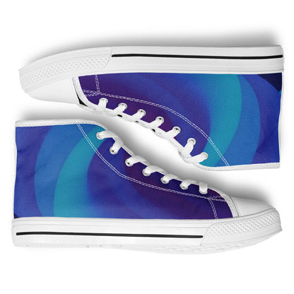 Yahuah: Tree of Life (01-02) - Royal Raiment | Urban Peak High Top Canvas Sneakers