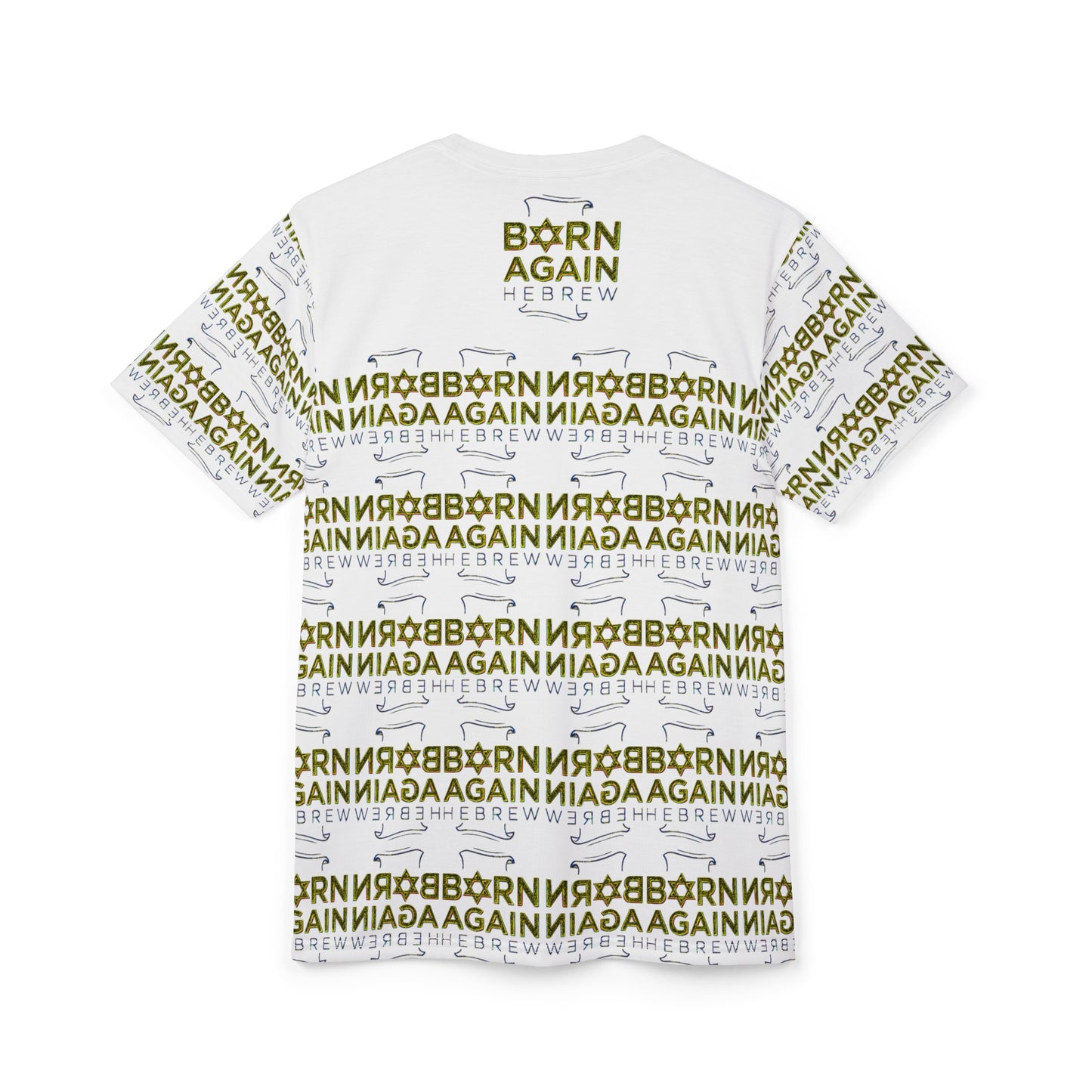 Born Again Hebrew 01-01 Designer Unisex T-shirt