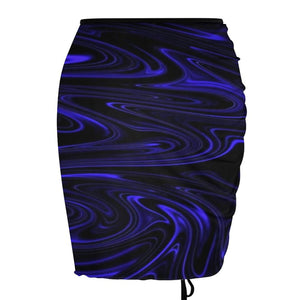 TRP Maze 01-02 Designer Mini Drawstring Beach Skirt