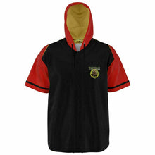 Cargar imagen en el visor de la galería, A-Team 01 Camiseta de béisbol con capucha de diseñador para hombre, color rojo 