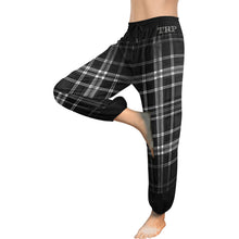 Cargar imagen en el visor de la galería, TRP Twisted Patterns 06: Digital Plaid 01-06B Ladies Designer Harem Pants