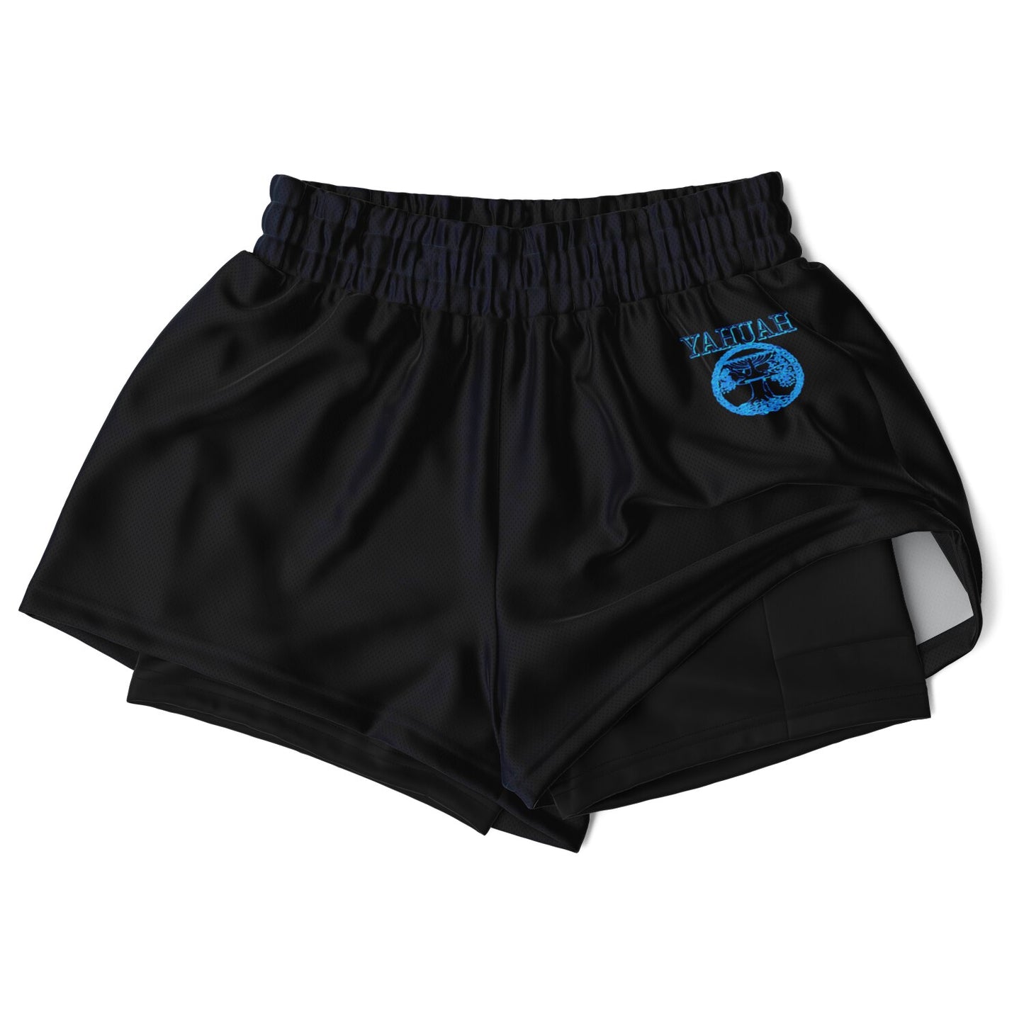 Yahuah-Tree of Life 02-02 Designer 2-in-1 Shorts