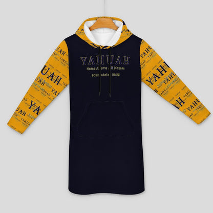 Yahuah: Name Above All Names (02-01) | Hoodie Dress
